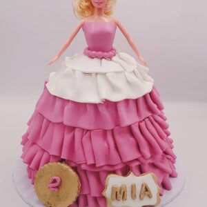 Princess Barbie Cake - Fondant | Rhed's Indulgence | Boldin Website Developer