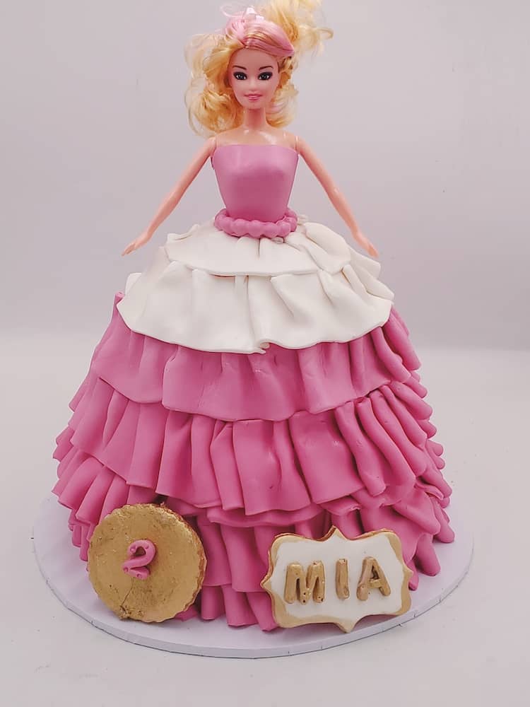 Order barbie doll cake in Ludhiana | Barbie doll cake delivery in Ludhiana