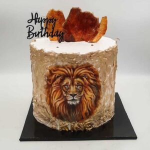 Rheds Indulgence | Cake for him | event bakery | Lion Face Cake - Odogwu Special | Boldin Website Developer
